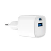 Gembird greitasis įkroviklis | TA-UC-PDQC20-W-01 | USB A+C