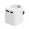 „Gembird“ ES–universalus kelioninis maitinimo adapteris, 12 W | TPA-EU2A12-01-W | 5 V