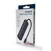 Gembird | 4 prievadų USB 3.1 (Gen 1) Type-C Hub | UHB-CM-U3P4P-01