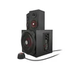 Kompiuterio kolonėlės GENESIS Helium 610BT Computer Speakers, Wired, Bluetooth, Juodas | Genesis | Helium 610BT | Bluetooth | Raudona/Juodas