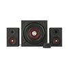 Kompiuterio kolonėlės GENESIS Helium 610BT Computer Speakers, Wired, Bluetooth, Juodas | Genesis | Helium 610BT | Bluetooth | Raudona/Juodas