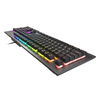 Genesis | Rhod 500 | Sidabrinis/Juodas | Klaviatūra žaidimams | su laidu | RGB LED pašvietimas | US