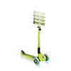 GLOBBER paspirtukas Go Up Deluxe Lights, žalios spalvos, 646-106