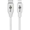 Goobay | Lightning – USB-C USB įkrovimo ir sinchronizavimo kabelis | USB-C prie Lightning Apple Lightning male (8 kontaktų) | USB-C vyr