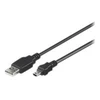 Goobay 50767 USB 2.0 Hi-Speed cable, juodas, 1.8 m | Goobay | USB-A to mini-USB