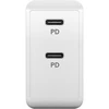 Goobay | Dvigubas USB-C PD greitasis įkroviklis (36 W) | 61758