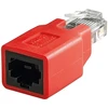 Goobay 68912 5e RJ45 kryžminis modulinis adapteris, CAT 5e