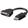 Goobay 69873 DisplayPort/DVI-D adapterio kabelis 1.2, padengtas nikeliu | Goobay | DP į DVI-D