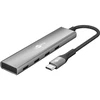 „Goobay Slim“ 4 prievadų USB šakotuvas, USB-C į USB-C, 5 Gb/s