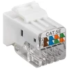 Goobay Gogobay 95739 Keystone modulis RJ45 CAT 5e, UTP, 100 MHz, baltas