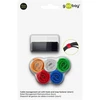 Goobay Cable management set with hook-and-loop fastener (17cm) 70350 mėlynas, žalias, oranžinis, red, juodas, baltas