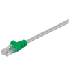 Goobay CAT 5e Crossover-patch cable, U/UTP 68864 2 m, Pilkas, žalias