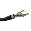 Goobay | CAT 6 Outdoor Network Cable, S/FTP (PiMF), 100 m | 57195 | U/UTP | Juodas