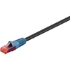 Goobay CAT 6 U/UTP lauko laidas | 94389 | Iš anksto prijungtas, neekranuotas LAN kabelis su RJ45 kištukais tinklo komponentams prijungti; Dvisluoksnis polietileno apvalkalas apsaugo tinklo kabelį lauke ir daro jį itin atsparų oro sąlygoms; Lauko Ethernet kabelis idealiai tinka sodui, balkonui, stovyklavimui, pastatų fasadams ir stebėjimo kameroms; Aukštos kokybės variu dengtas aliuminio laidas (CCA) ir auksinu dengti kontaktai garantuoja puikų, galingą tinklo ryšį; RJ45 jungties užrakto apsauga neleidžia užraktui užsikabinti ar nutrūkti, padeda užtikrinti patikimą interneto ryšį; CAT 6 lauko kabelis tinka Gigabit Ethernet iki 10/100/1000 Mbit/s greičiu | Juodas | 10 m