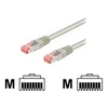 „Goobay“ | CAT 6 jungiamasis kabelis S/FTP (PiMF) | 50888 | Pilkas RJ45 kištukas (8P8C) | RJ45 kištukas (8P8C)