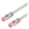 Goobay Komutacinis kabelis | 50889 CAT 6 S/FTP | PVC AWG 28/7 | Kabelio ilgis: 5 m | Pilkas
