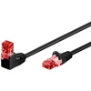 Goobay | Komutacinis kabelis | 51516 | RJ-45 90° | RJ-45