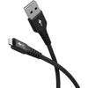 Goobay | Lightning USB-A Supersoft Textile Cable with Metal Plugs | 74504