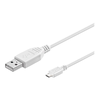 Goobay | Mikro USB įkrovimo ir sinchronizavimo kabelis | 43837 | USB-A 2.0 į Micro-USB USB 2.0 kištukas (A tipas) | USB 2.0 mikro kištukas (B tipas)