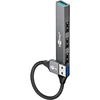 Goobay Slim 4 prievadų USB šakotuvas, USB-A į USB-A, 5 Gbit/s | 74456