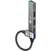Goobay Slim 4 prievadų USB šakotuvas, USB-A į USB-C/USB-A, 5 Gbit/s | 74458