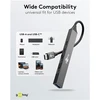 Goobay Slim 5 prievadų USB šakotuvas, USB-C į USB-C/USB-A, 5 Gbit/s | 74460