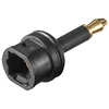 Goobay | Toslink skaitmeninis/garso adapteris; TOSLINK į Mini TOSLINK | 11922 m