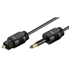 Goobay TOSLINK optinis skaitmeninis/garso jungties kabelis 51225 3,5 mm mini Toslink kištukas, Toslink kištukas, 2 m