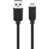 Goobay | USB 2.0 didelės spartos kabelis | 93918 | USB 2.0 kištukas (A tipas) | USB 2.0 mikro kištukas (B tipas)