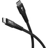 Goobay | USB-C Supersoft Textile Cable with Metal Plugs, 1 m