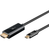 „Goobay“ USB-C–HDMI kabelis, 4K, 60 Hz, 1 m | 75696