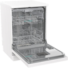 Indaplovė Gorenje GS643E90W | Pastatoma | Plotis 59.9 cm | 6 programos | E klasė| Ekranas | AquaStop funkcija | Balta