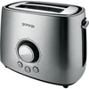 Gorenje | Skrudintuvas | T1000E | Galia 1000 W | Lizdų skaičius 2 | Korpuso medžiaga Metalas | Nerūdijantis plienas