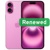 Apple Renewed Grade A | Apple iPhone 16 Plus | Rožinė | 6.7 " | Super Retina XDR | 128 GB | 5G | iOS