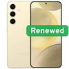 Samsung Renewed Grade A | Samsung Galaxy S24 | Amber Geltona | 6.2 " | Dynamic AMOLED 2X | 128 GB | 5G | Android