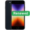 Apple Renewed Grade C | Apple iPhone SE (2022) | Midnight | 4.7 " | Retina IPS | 64 GB | 5G | iOS