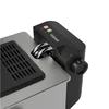 Tristar gruzdintuvė | FR-9338 | Galia 2000 W | Talpa 3 l | Nerūdijančio plieno/Juodas