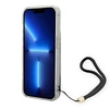 Dėklas GUESS kietas gėlių dirželis GUOHCP14LHFLSB galinis dangtelis, Apple, iPhone 14 Pro, Mėlyna, 6,1 "