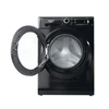 Skalbimo mašina Juodos spalvos skalbyklė Hotpoint Ariston NLCD 948 BS A EU