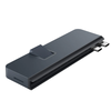 Targus Hiper | „HyperDrive Dual USB-C TB“ suderinamas „7-in-2“ šakotuvas su universaliu USB-C išoriniu adapteriu, skirtu „MacBook Air“ / „Pro“ 2016–2020 m. Ethernet LAN (RJ-45) jungtys 1 | HDMI jungtys kiekis 1