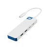 Hyper HyperDrive Flex 4 Port USB-C Combo Hub, Baltas/Mėlyna | HD5200BUGL