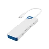 Hyper HyperDrive Flex 4 Port USB-C Hub, Baltas/Mėlyna | HD5201BUGL