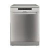 INDESIT Indaplovė | D2F HD624 AS | Free standing | Plotis 60 cm | Number of place settings 14 | Number of programs 9 | Energy efficiency class E | Ekranas | Sidabrinis