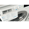 INDESIT | Skalbimo mašina | BWE 91496X WSV EE | Energy efficiency class A | Front loading | Skalbimo talpa 9kg | 1400 RPM | Gylis 63 cm | Plotis 59.5 cm | Digital | Baltas