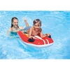 Intex Inflatable Swimming Board Joy Riders Raudona/Baltas , Geltona/Baltas, Age 6+, 112 x 62 cm