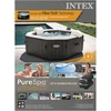 Intex PureSPA Jet and Bubble Deluxe baseino komplektas Juodas, 201x201x71 cm