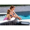 Intex PureSPA Jet and Bubble Deluxe baseino komplektas Juodas, 201x201x71 cm