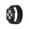 Išmanusis laikrodis Apple Watch SE GPS + Cellular, 44 mm, Vidurnakčio spalvos aliuminio korpusas su vidurnakčio spalvos sportiniu dirželiu