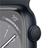 Išmanusis laikrodis Apple Watch Series 8 GPS, 41 mm,  "Midnight" spalvos aliuminio korpusas su "Midnight" spalvos sportiniu dirželiu