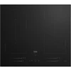 Kaitlentė BEKO Hob | HII64720QUF2T | Induction | Number of burners/cooking zones 4 | Touch | Timer | Juodas